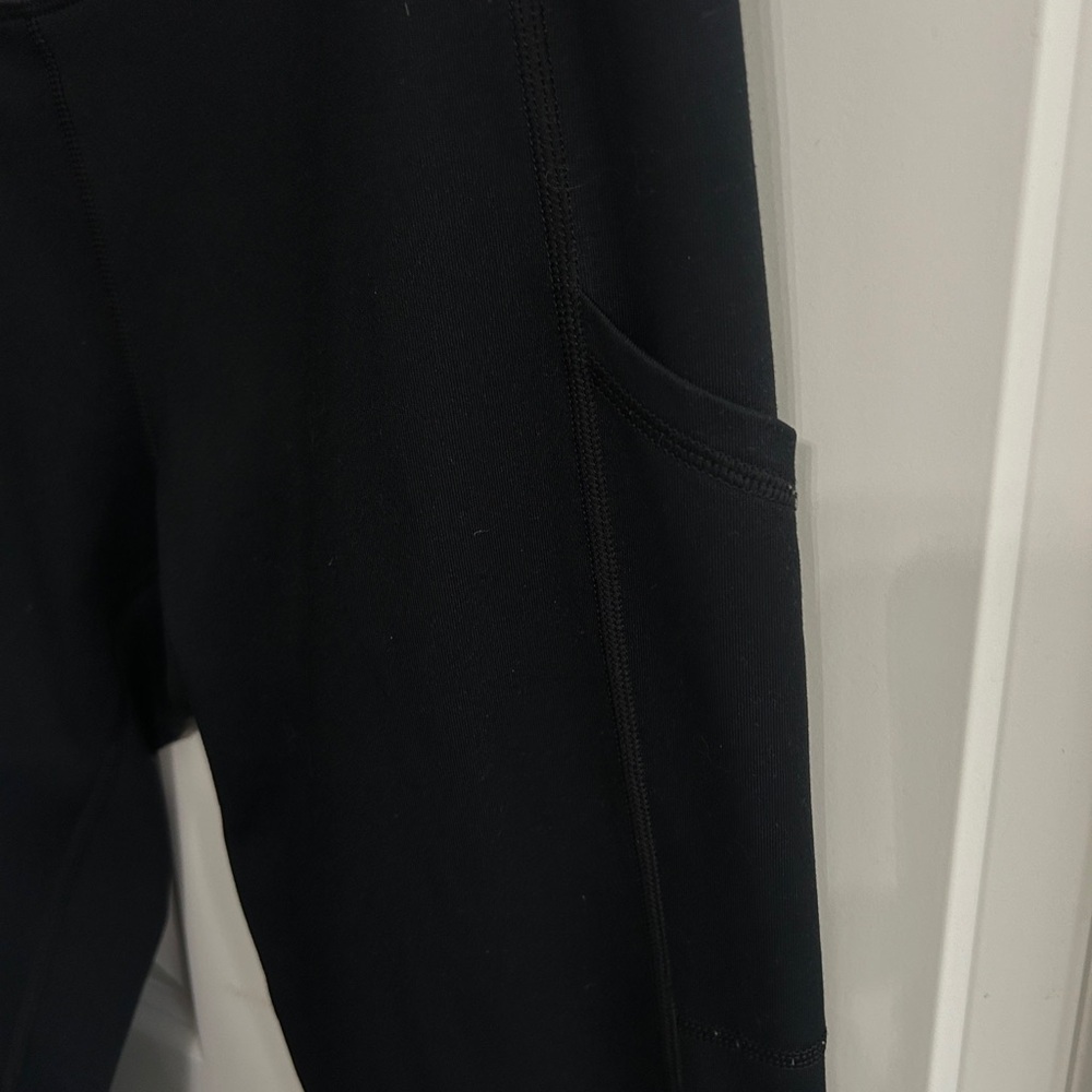 Aerie Black High-Waisted Offline Warm up  Leggings size L - Picture 3 of 8